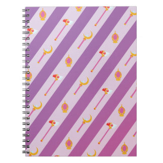 Espiral Caderno mágico da menina