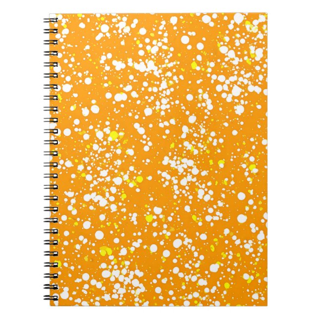 Espiral Caderno Mármore Citrino (Frente)