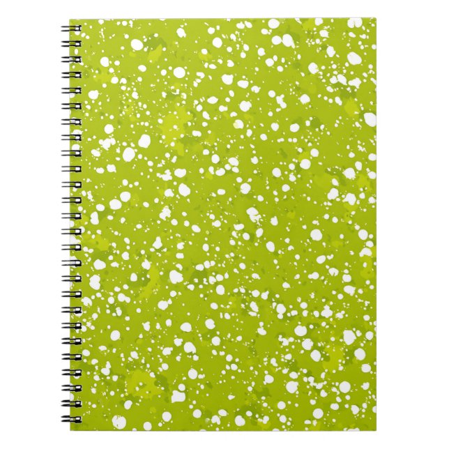 Espiral Caderno Mármore Explosão de Citros (Frente)