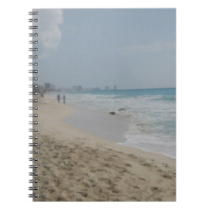 Espiral Caderno mexicano da praia