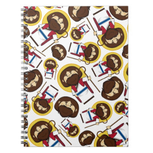 Espiral Caderno modelado Jesus Cristo