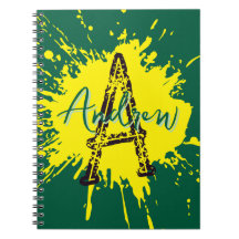 Caderno Monogram Modern Boy Preppy de Volta às Aul