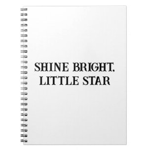 Espiral Caderno Motivacional Brilhe Forte para Crianças