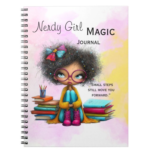 Espiral Caderno Motivacional para Meninas Inteligentes (Frente)