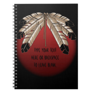 Espiral Caderno nativo Journa animal espiritual tribal da