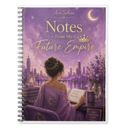 Espiral Caderno Notas Do Meu Futuro Império Ava Solara