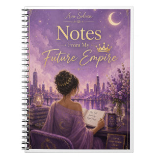Espiral Caderno Notas Do Meu Futuro Império Ava Solara