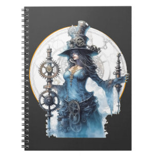 Espiral Caderno (Notebook) Evocação Steampunk