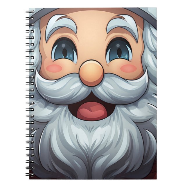 Espiral Caderno (Notebook) Sorriso de Noel (Frente)