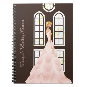 Espiral Caderno nupcial do planejador do casamento