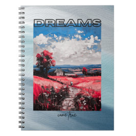 Espiral Caderno onde os sonhos se tornam realidade