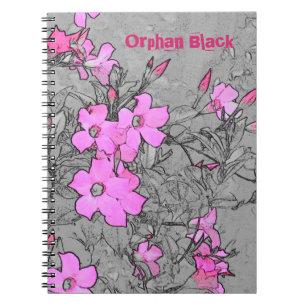 Espiral Caderno órfão de Preto-Alison