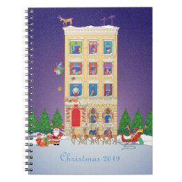 Espiral Caderno Organizador de Natal Anterior