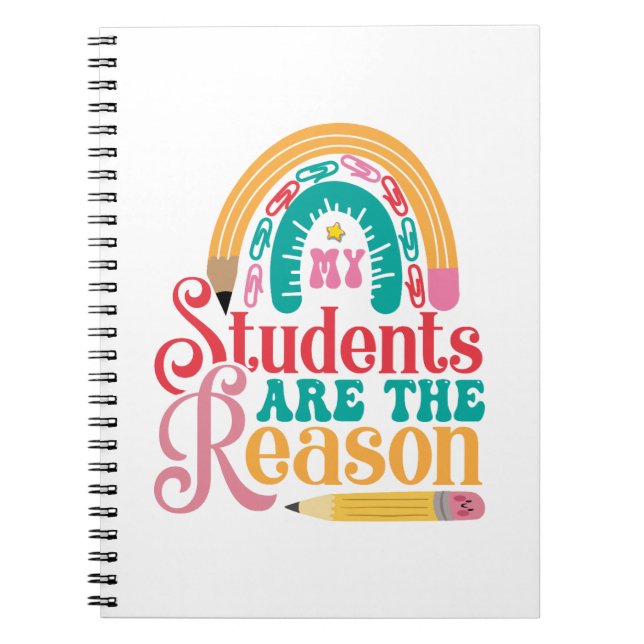 Espiral Caderno Os Alunos São a Razão (Frente)