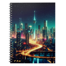 Caderno Paisagem Noturna da Cidade