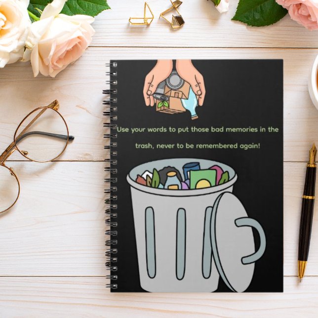Espiral Caderno para Jogar Fora o Lixo – Mãos de Desenho A (Criador carregado)