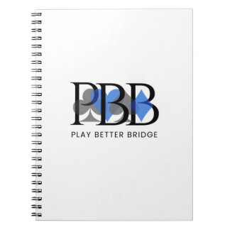 Espiral Caderno PBB - Azul