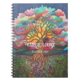 Espiral Caderno Personalizado Árvore da Vida