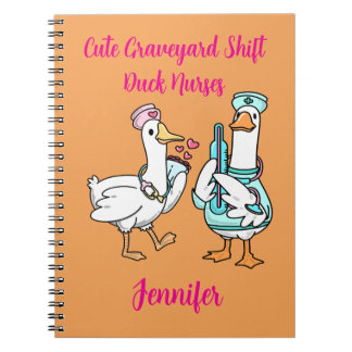 Espiral Caderno Personalizado com Nome de Enfermeira com P
