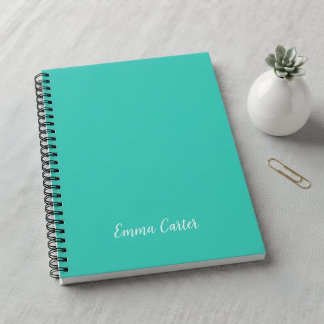 Espiral Caderno Personalizado com Nome, Diário Personaliza