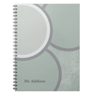 Espiral Caderno personalizado com nome encadernação espira