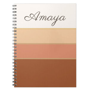 Espiral Caderno Personalizado com Nome – Estilo de Assinat