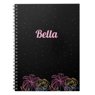 Espiral Caderno Personalizado com Nome Personalizado