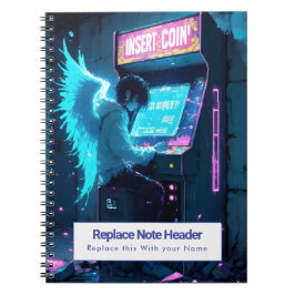 Espiral Caderno Personalizado com Tema de Anime