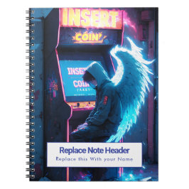 Espiral Caderno Personalizado com Tema de Anime