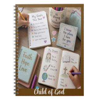 Espiral Caderno Personalizado da Escola com Mensagens da B