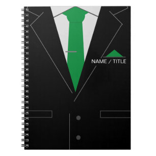 Espiral Caderno Personalizado de Negócios Nome Personaliza