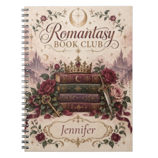 Espiral Caderno Personalizado do Clube do Livro de Fantasi