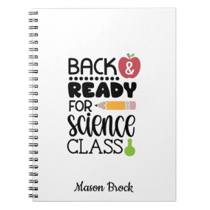 Espiral Caderno personalizado engraçado para a escola