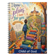 Caderno Personalizado para Crianças Cristãs