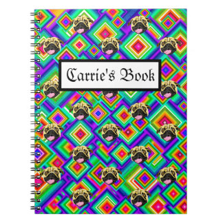 Espiral Caderno Personalizado Pug