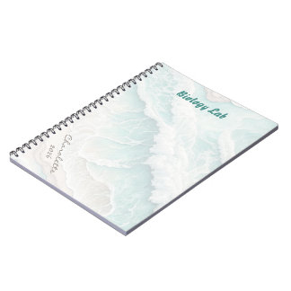 Espiral Caderno Personalizado Tema Praia