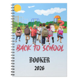 Espiral Caderno Personalizável de Volta às Aulas