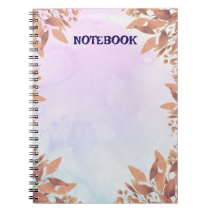 Espiral Caderno Personalizável   Elegante e Funcional