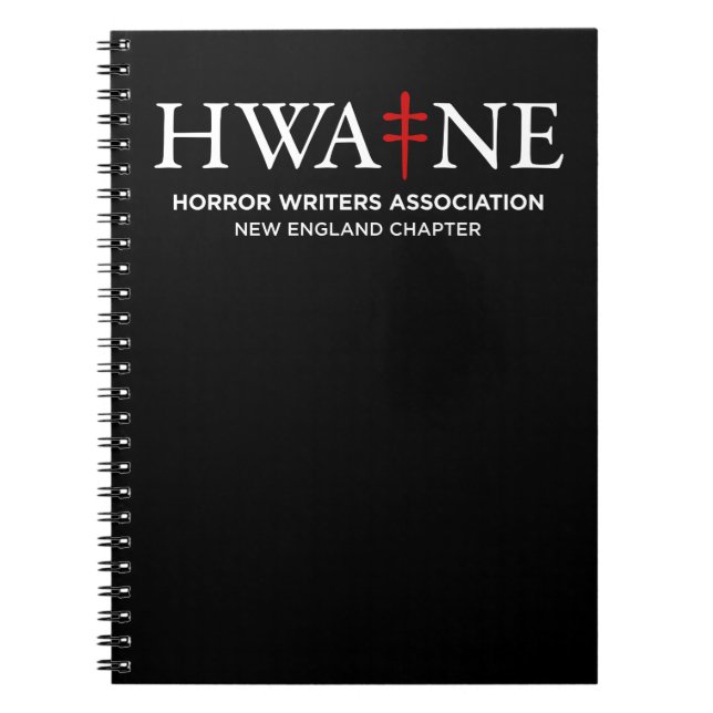 Espiral Caderno Preto HWE-NE para Eventos 6/25 (Frente)