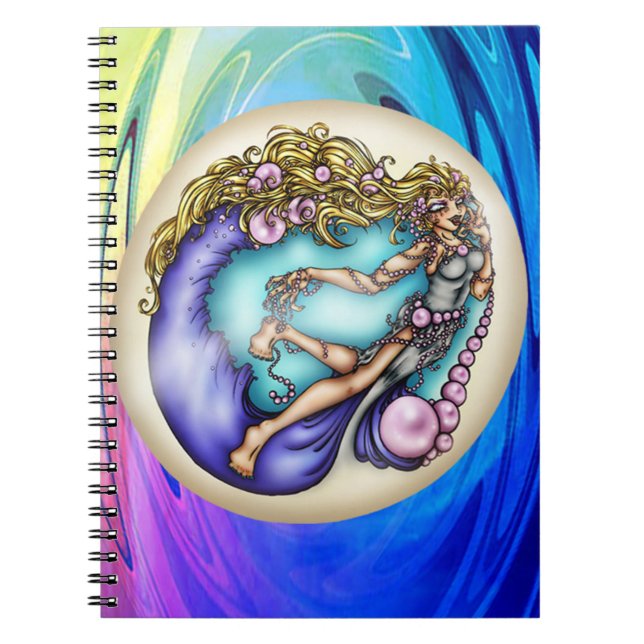 Espiral Caderno Pretty Little Pearl (Frente)