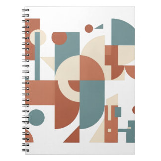 Espiral Caderno Projeto Geométrico Criativo