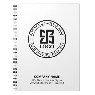 Espiral Caderno Promocional de Negócios Pequenos com Logot