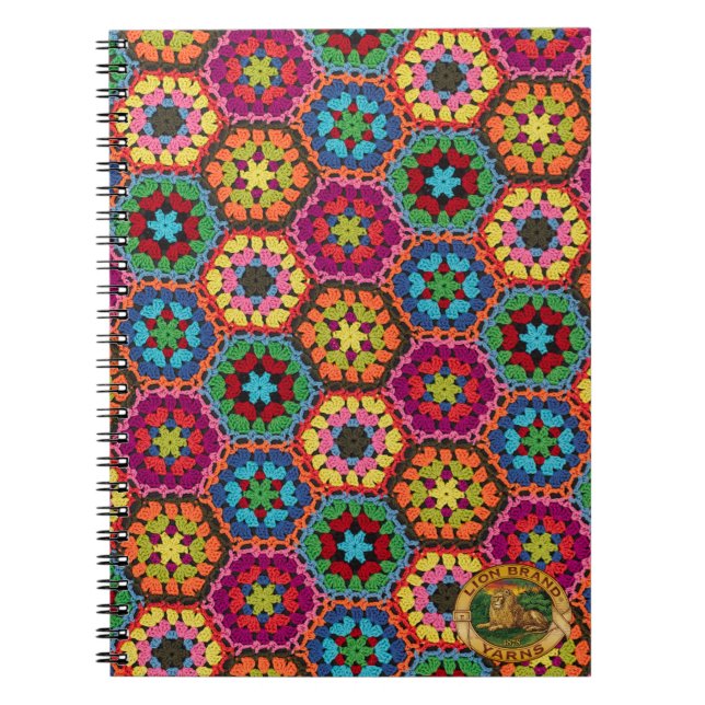 Espiral Caderno quadrado da avó (Frente)