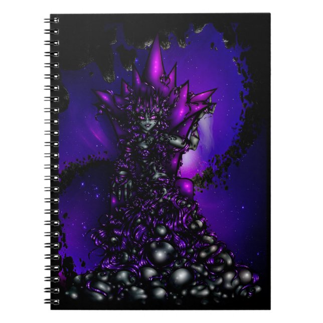 Espiral Caderno Rainha de Pedras (Frente)