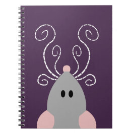 Espiral Caderno Rato ou Ratinho Fofo