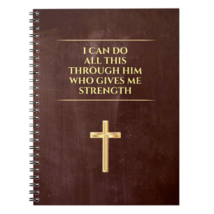 Espiral Caderno religioso