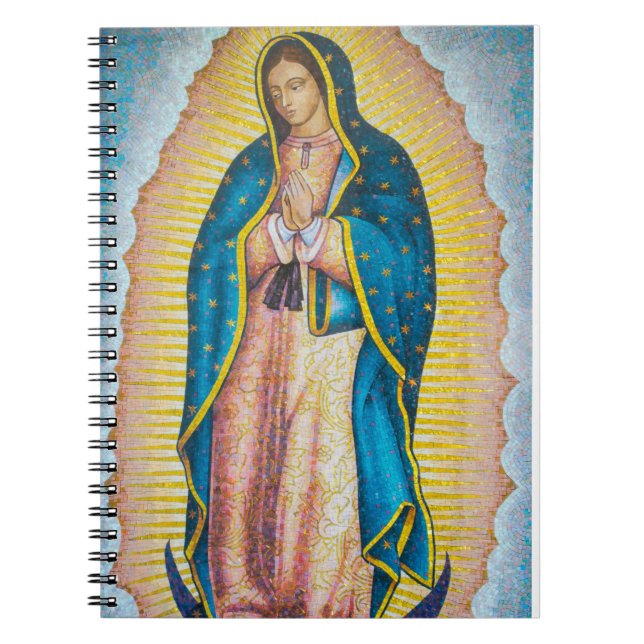 Espiral Caderno religioso vibrante do ícone (Frente)
