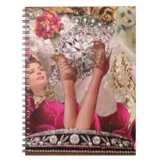 Espiral Caderno retro do design