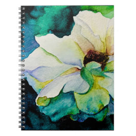 Espiral Caderno Rosa Branca