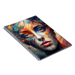 Espiral Caderno rosto